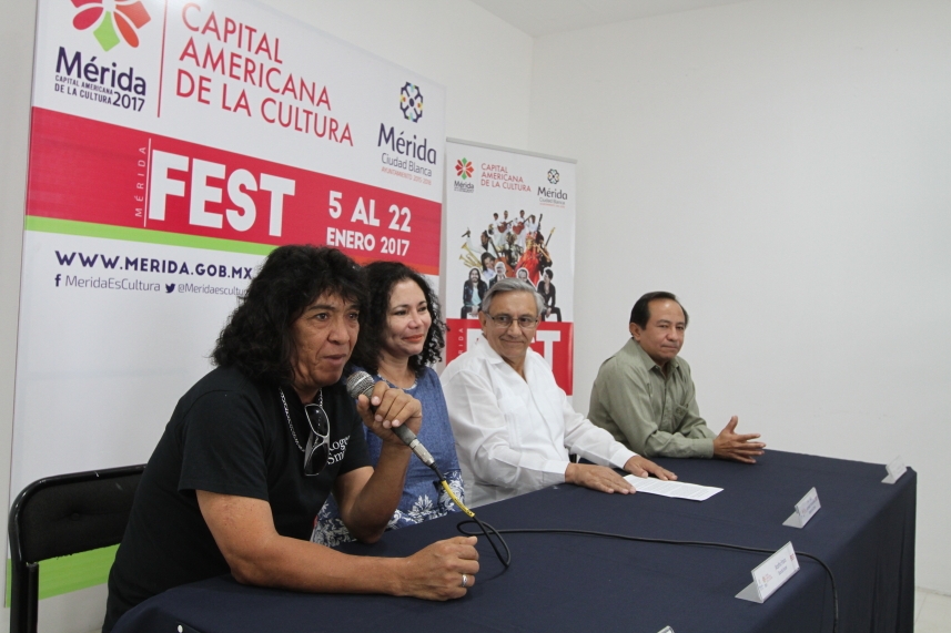 Presentan actividades del Mérida Fest
