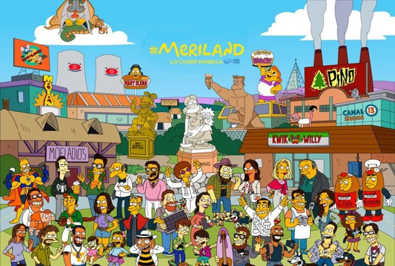 Ilustradores homenajean la cultura yucateca al estilo de 'Los Simpson'