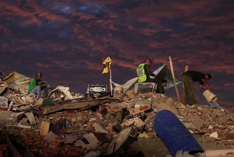 Los mineros venezolanos que dejaron de buscar oro para encontrar víctimas de terremotos