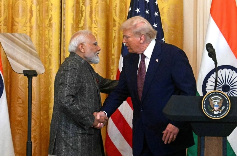 Modi y Trump hablan sobre la importancia de abrir el estrecho de Ormuz
