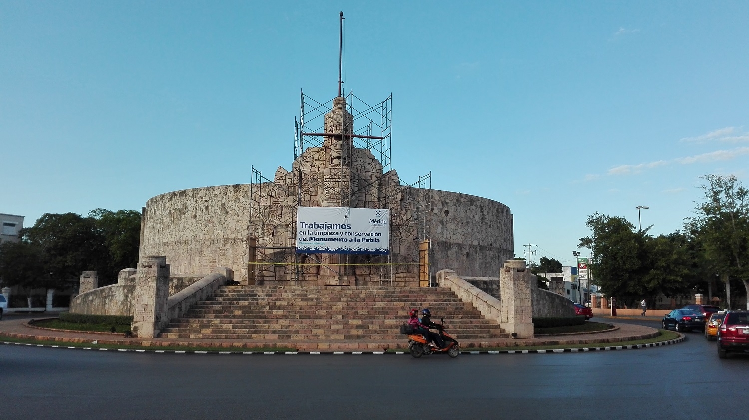 Trabajos de restauración