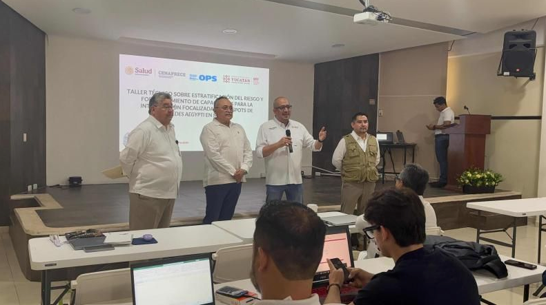 Yucatán, sede nacional de taller para prevenir enfermedades transmitidas por mosquitos