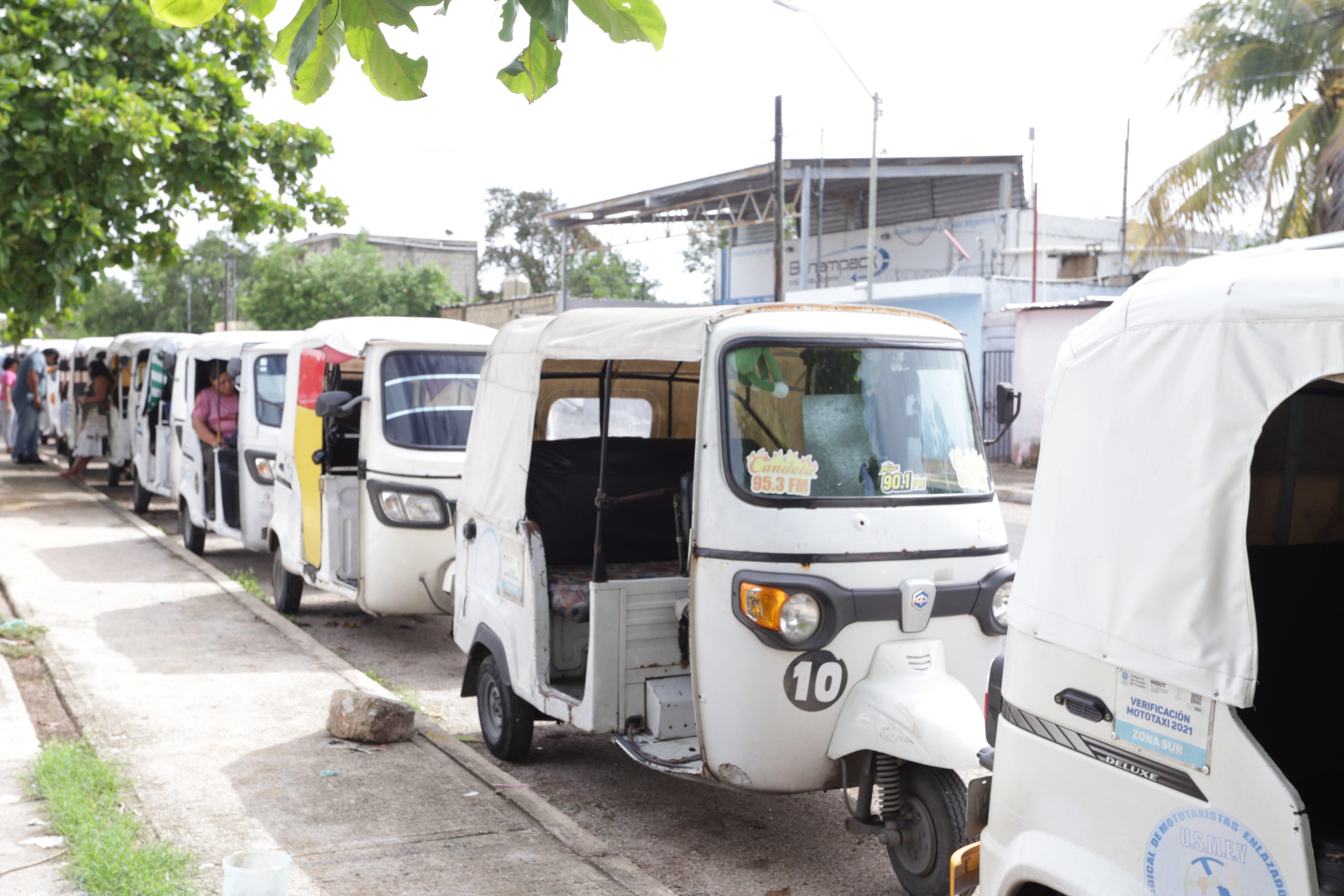 Arranca verificación de mototaxis para regularizar y ordenar el servicio en Mérida