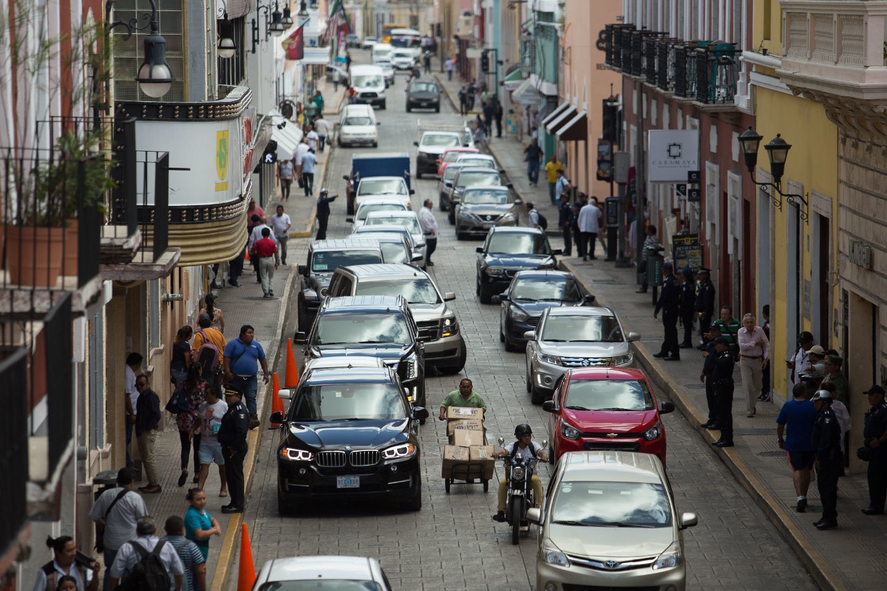 Presentan plan de mejora de movilidad para el Centro Histórico de Mérida