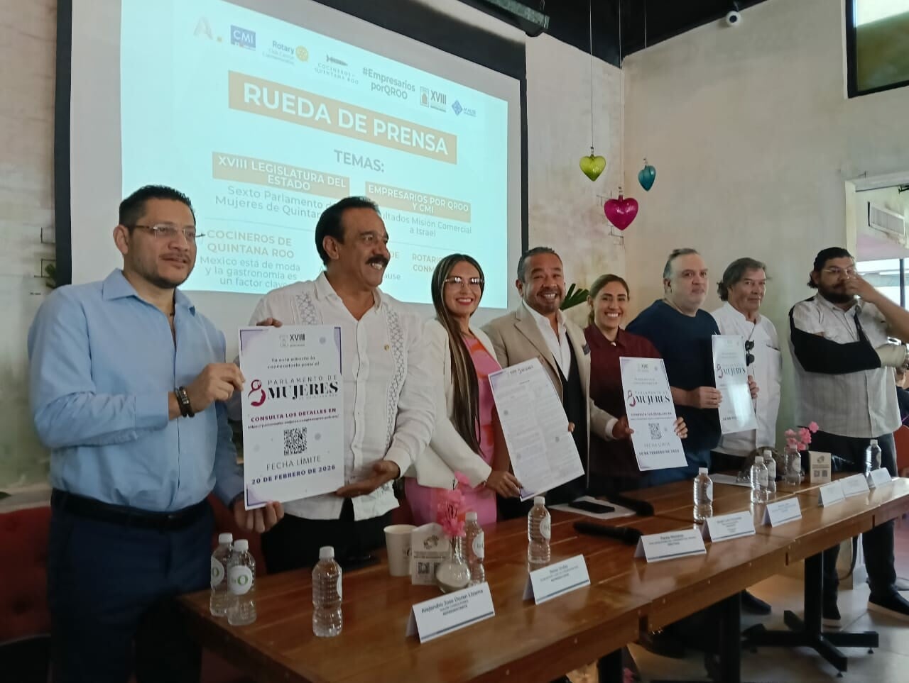 Convocan al sexto parlamento de mujeres de Quintana Roo