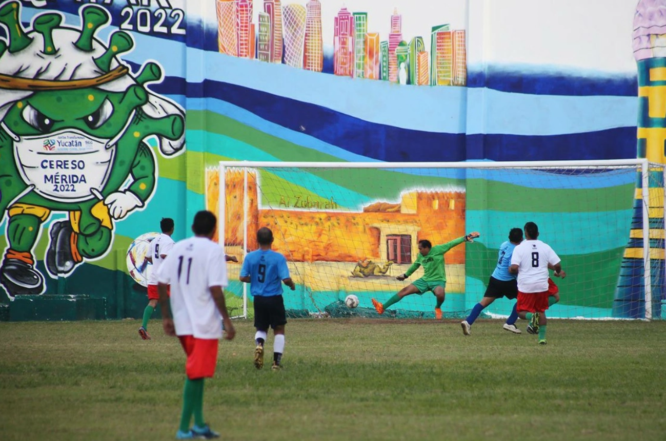 Alista Cereso de Mérida 'Mundialito' de personas privadas de la libertad 