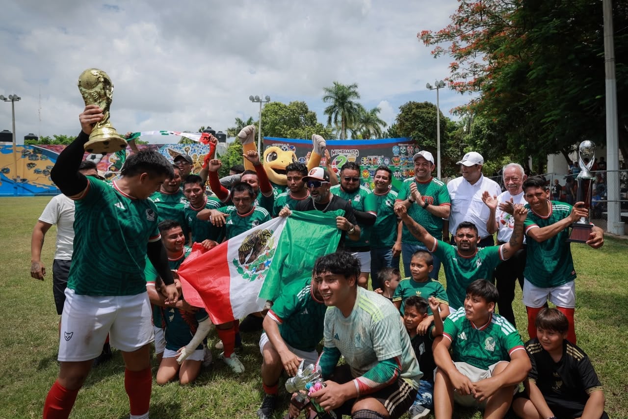 México gana Mundialito 2026 del Cereso de Mérida
