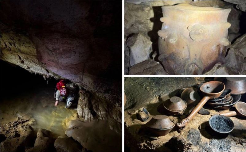 Hallan en Chiapas la ''Cueva del Mundo Zoque'', un antiguo sitio de peregrinaje