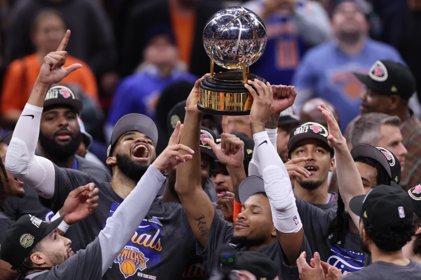 Los Knicks se enfocan en el título tras cumplir el primer mandato de Dolan: llegar a las Finales de la NBA