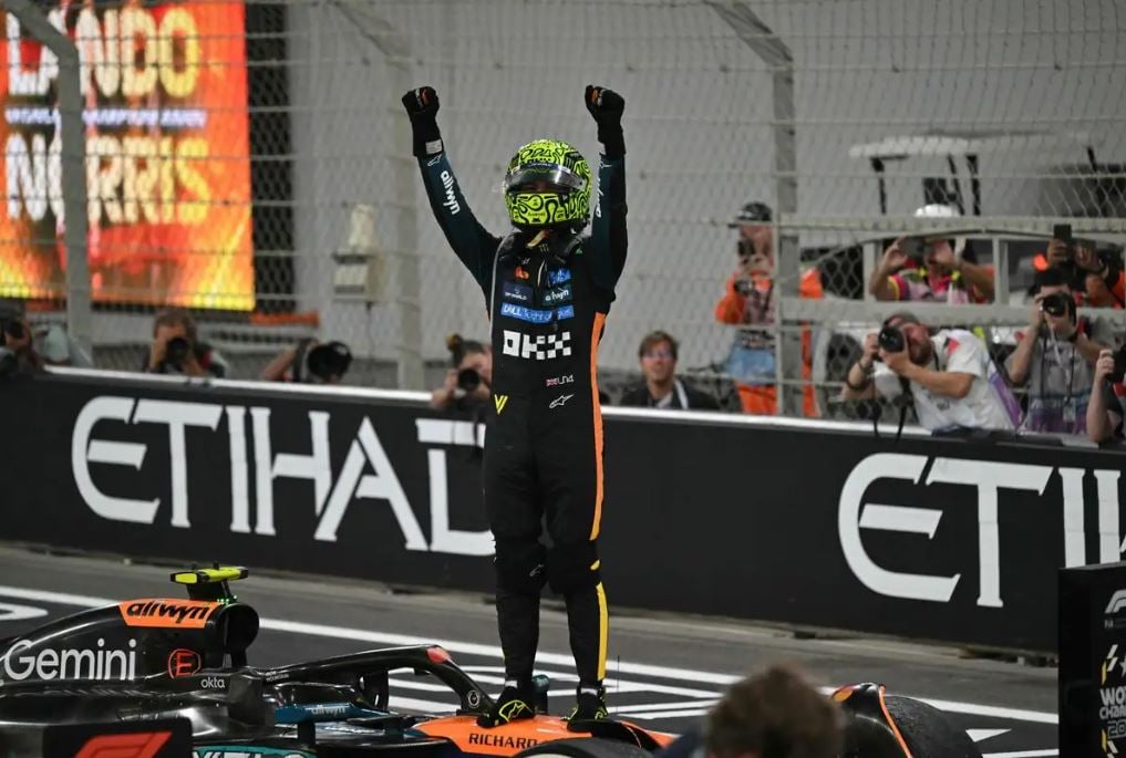 Lando Norris gana su primer campeonato mundial de la F1