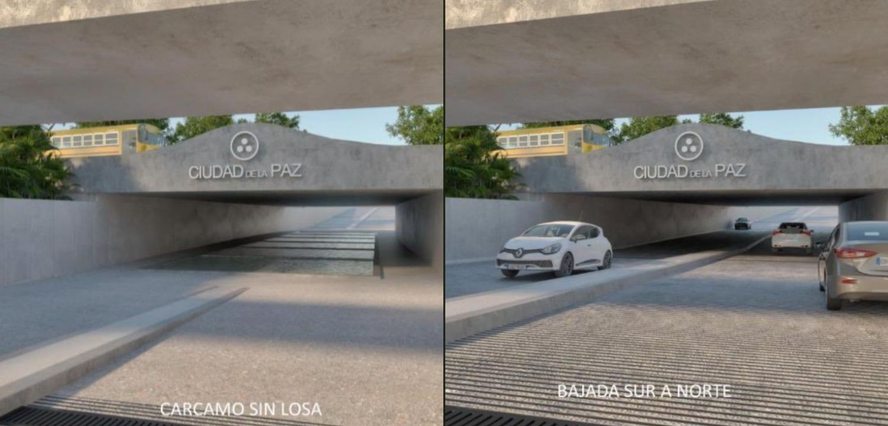 Elevarán el nivel de los carriles inferiores del 'paso deprimido'