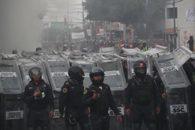 Jornada inaugural del Mundial en México deja 19 detenidos y 11 policías heridos