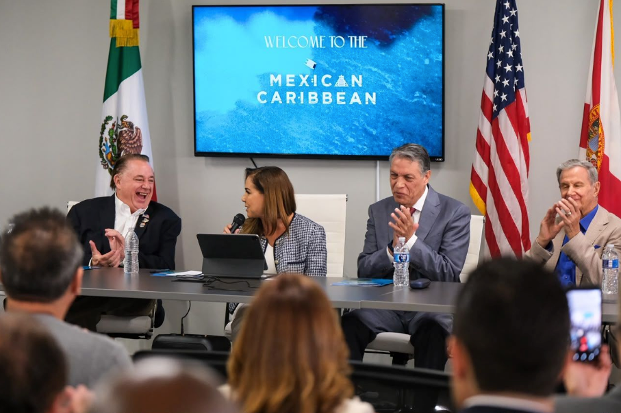 Mara Lezama presenta en Orlando el Distrito Financiero y Tecnológico de Cancún