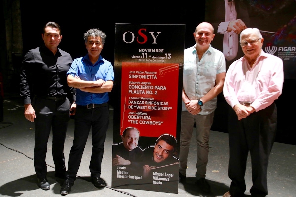 Jesús Medina, como director huésped