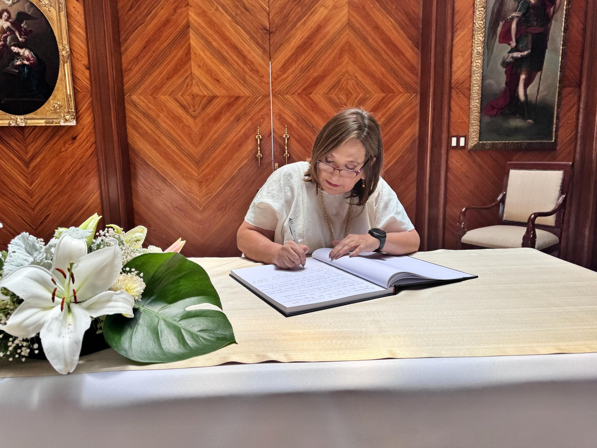 Amparo Casar, otro error de Claudio 