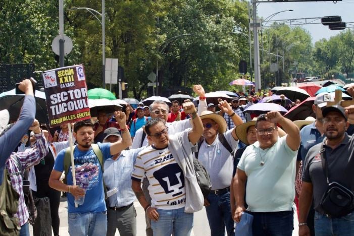 Comienza este lunes el paro nacional de la CNTE, que intentará llegar al Zócalo