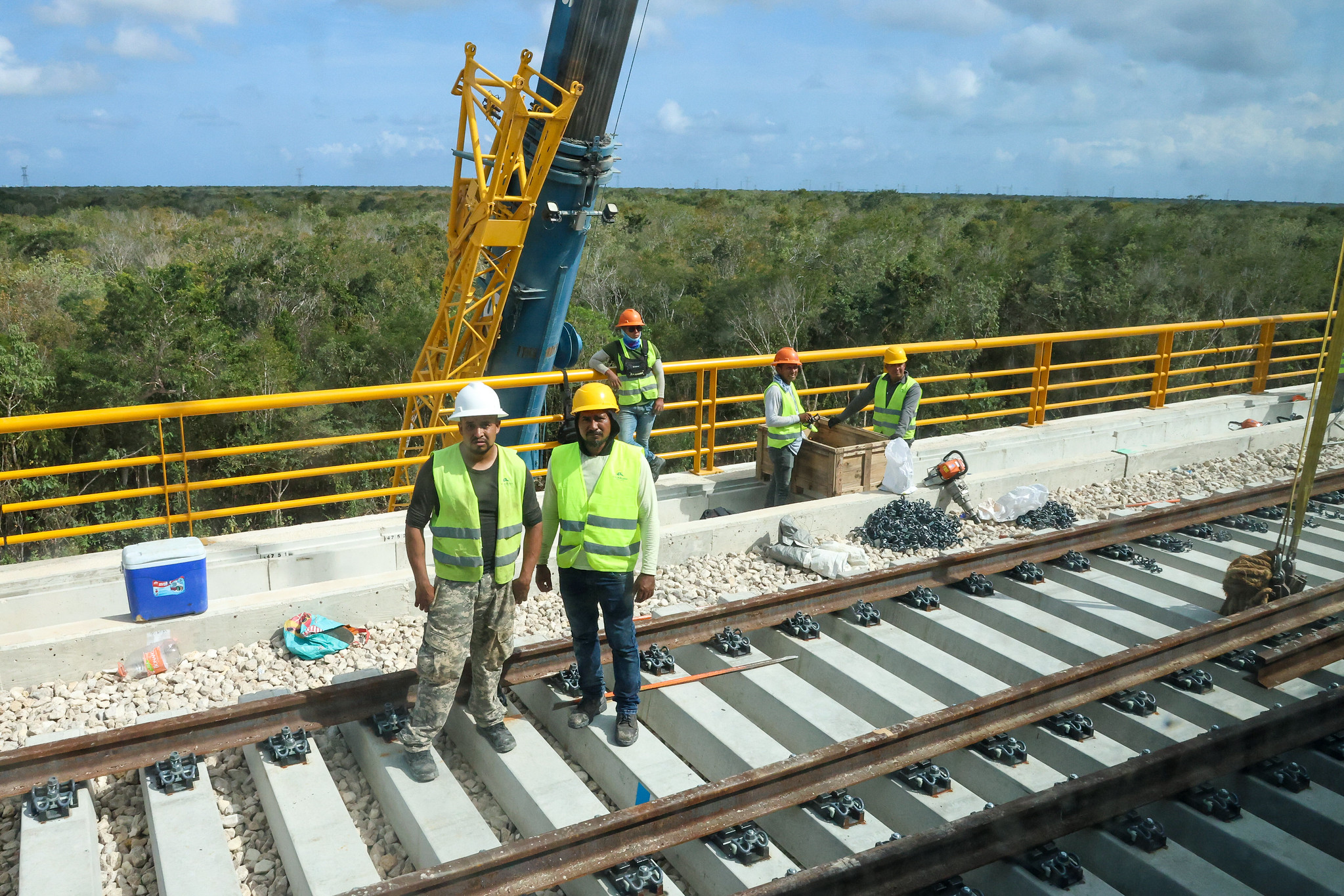 Por 'Beryl', Tren Maya suspenderá actividades el 4 de julio; refugian a trabajadores