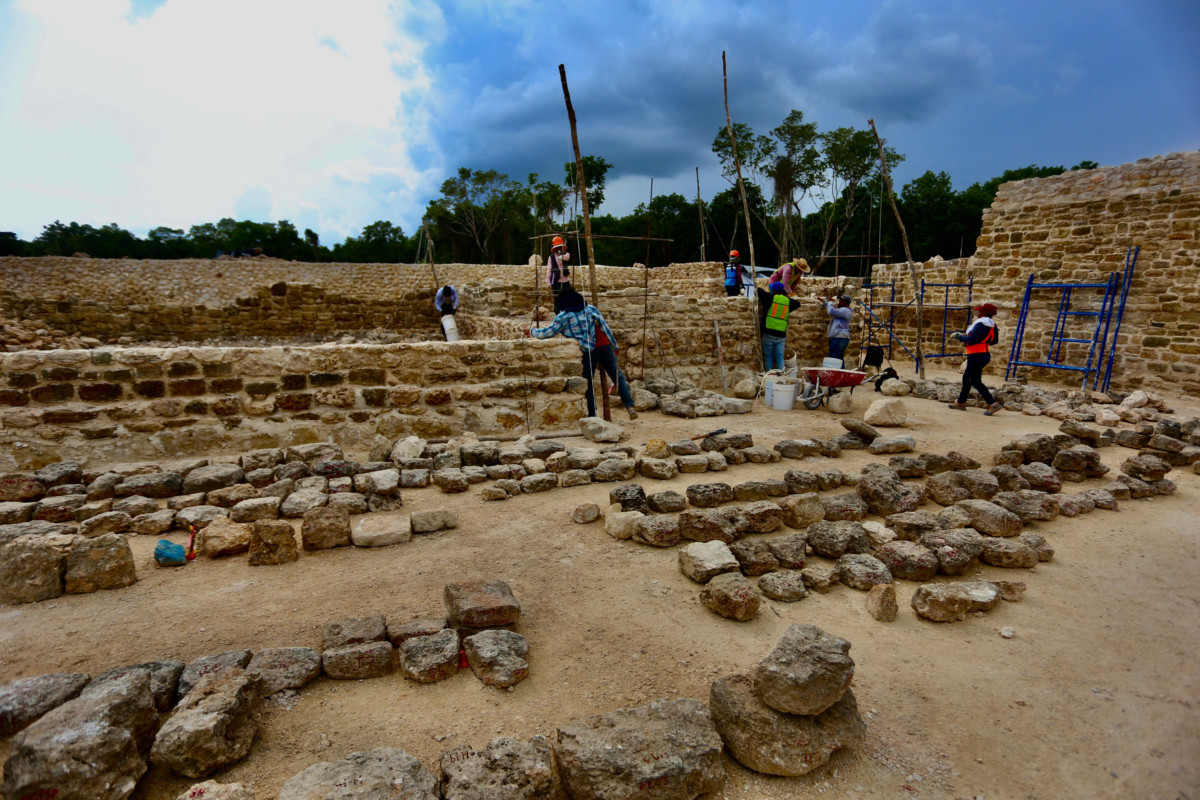 Parque Arqueológico de Chetumal albergará 47 monumentos mayas rescatados en obras del Tren Maya