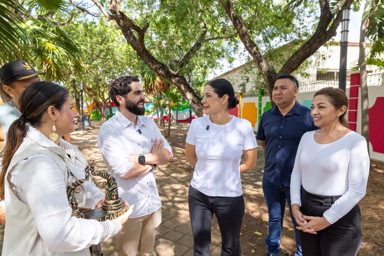 Iniciativa privada apoya la recuperación de parques en Playa del Carmen