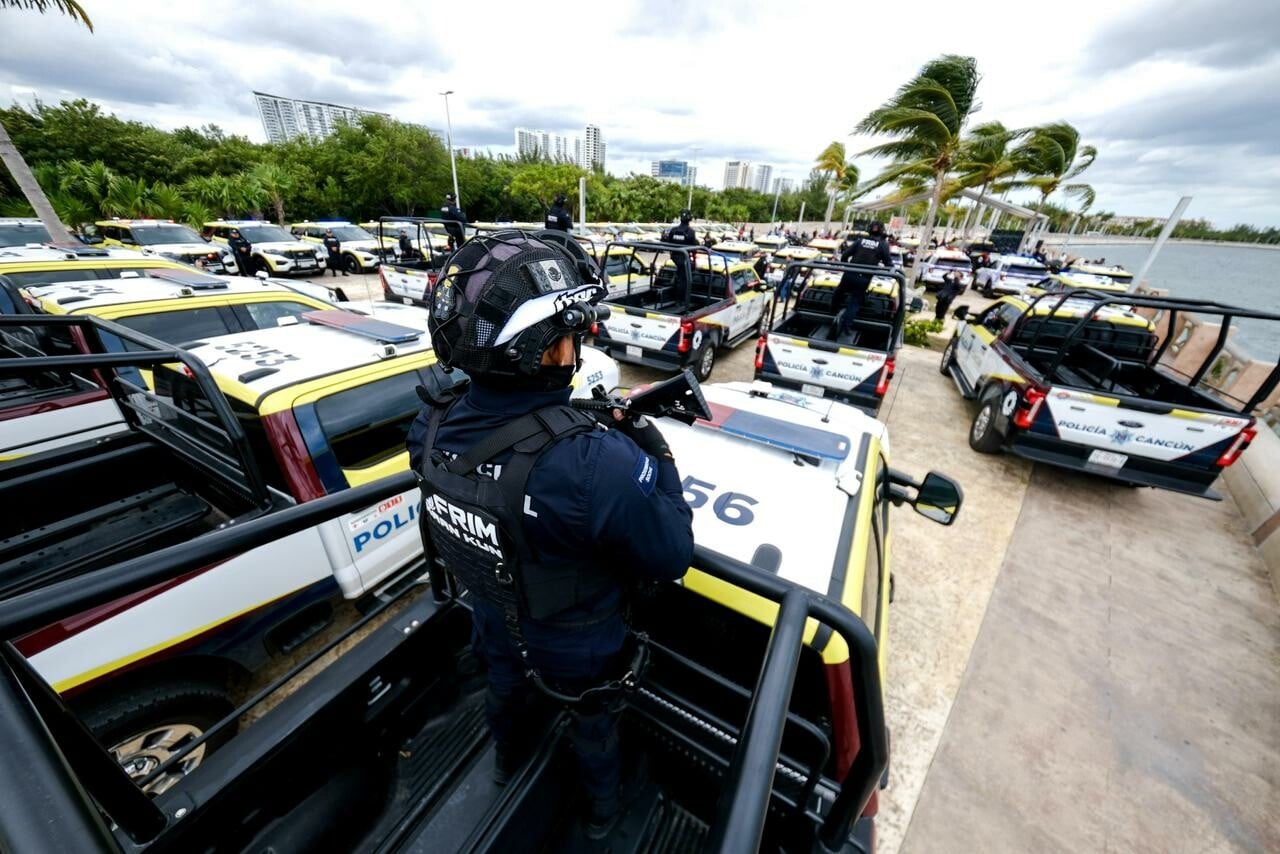 QRoo: Mara Lezama entrega 70 nuevas patrullas para el municipio Benito Juárez