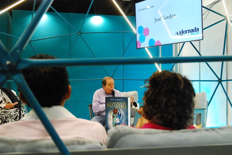 Filey 2026: Pepe Gordon platica sobre ‘Los sueños de Patanjali’ en ‘La Jornada Maya’