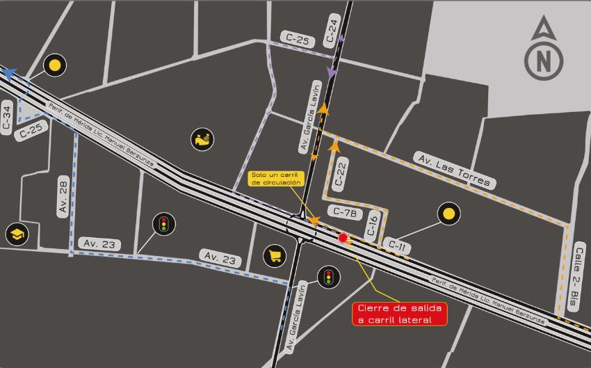 Periférico de Mérida: Conoce las rutas alternas en la salida de City Center por obras de modernización
