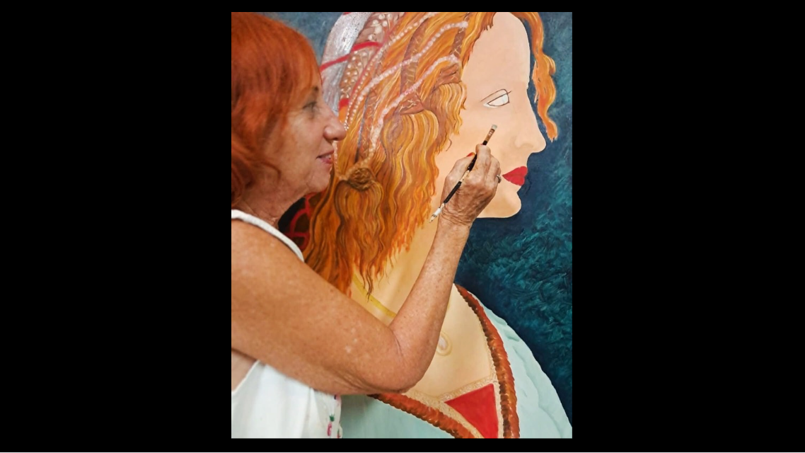 La pintora Elvira Biasin inaugura en Tulum la exposición 'Donde florece la luz'