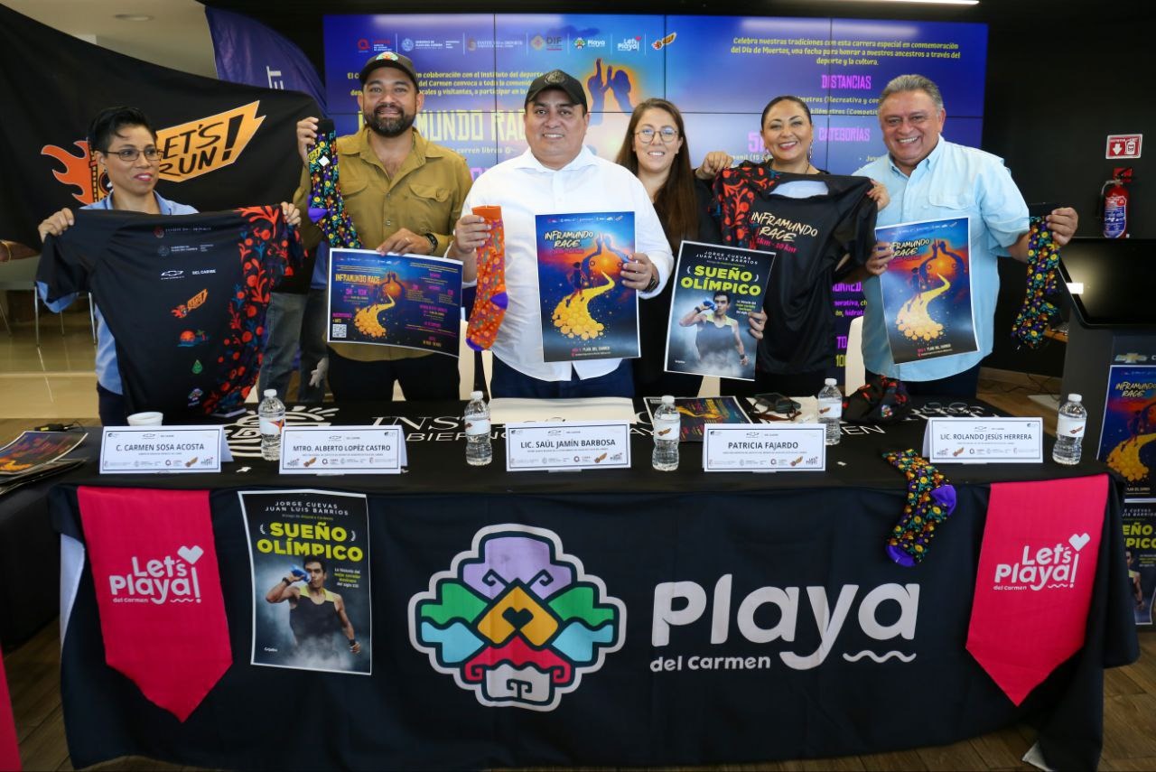 Inframundo Race reunirá a más de mil corredores en Playa del Carmen con la presencia de Juan Luis Barrios