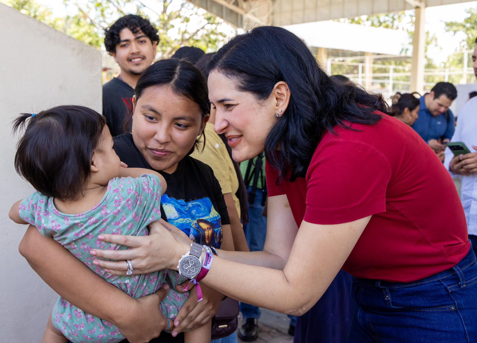 Estefanía Mercado acompaña la jornada estatal ''Tu Identidad es tu derecho'' en Playa