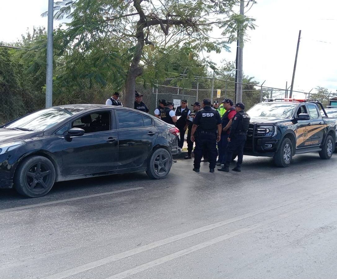 Mérida: Operativo en Avenida Internacional encontró una réplica de aire comprimido