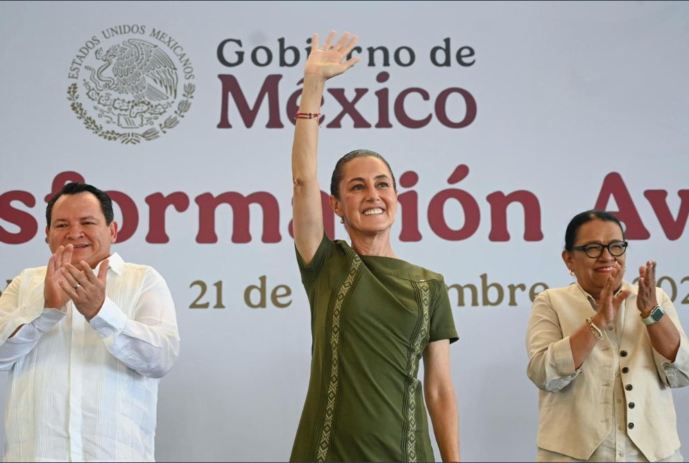 Yucatán: Claudia Sheinbaum dará su Segundo Informe en el Siglo XXI de Mérida