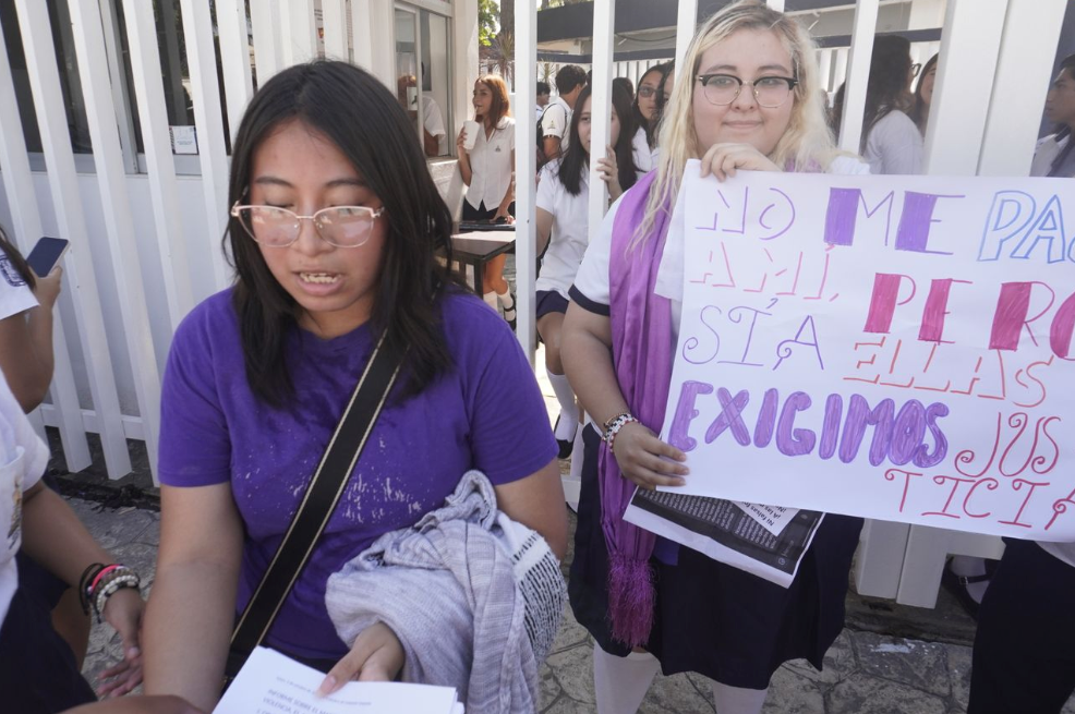 FGE de Campeche investiga caso de acoso a alumnas de la preparatoria Víctor Nazario Montejo Godoy