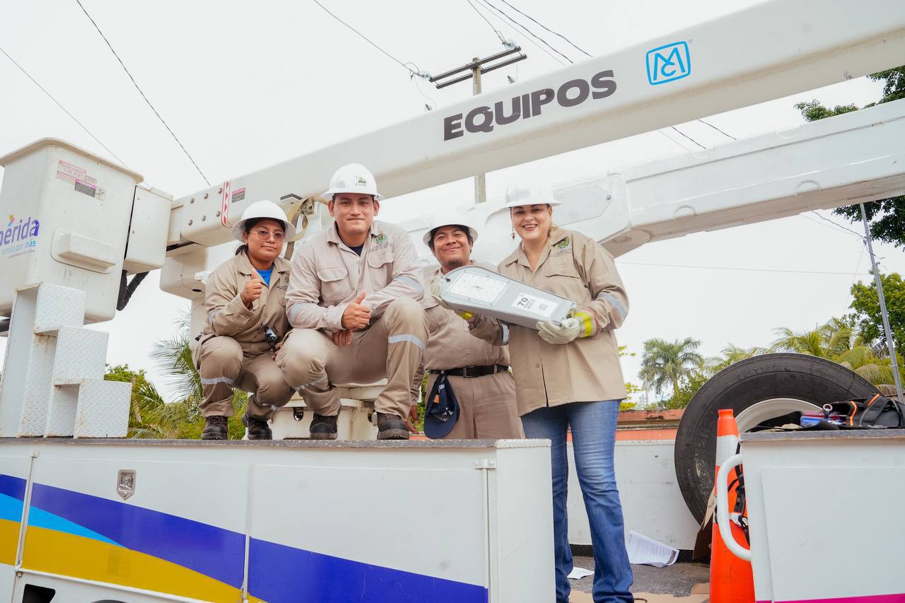 Alcaldesa de Mérida destaca inversión de presupuesto en infraestructura de servicios para la población