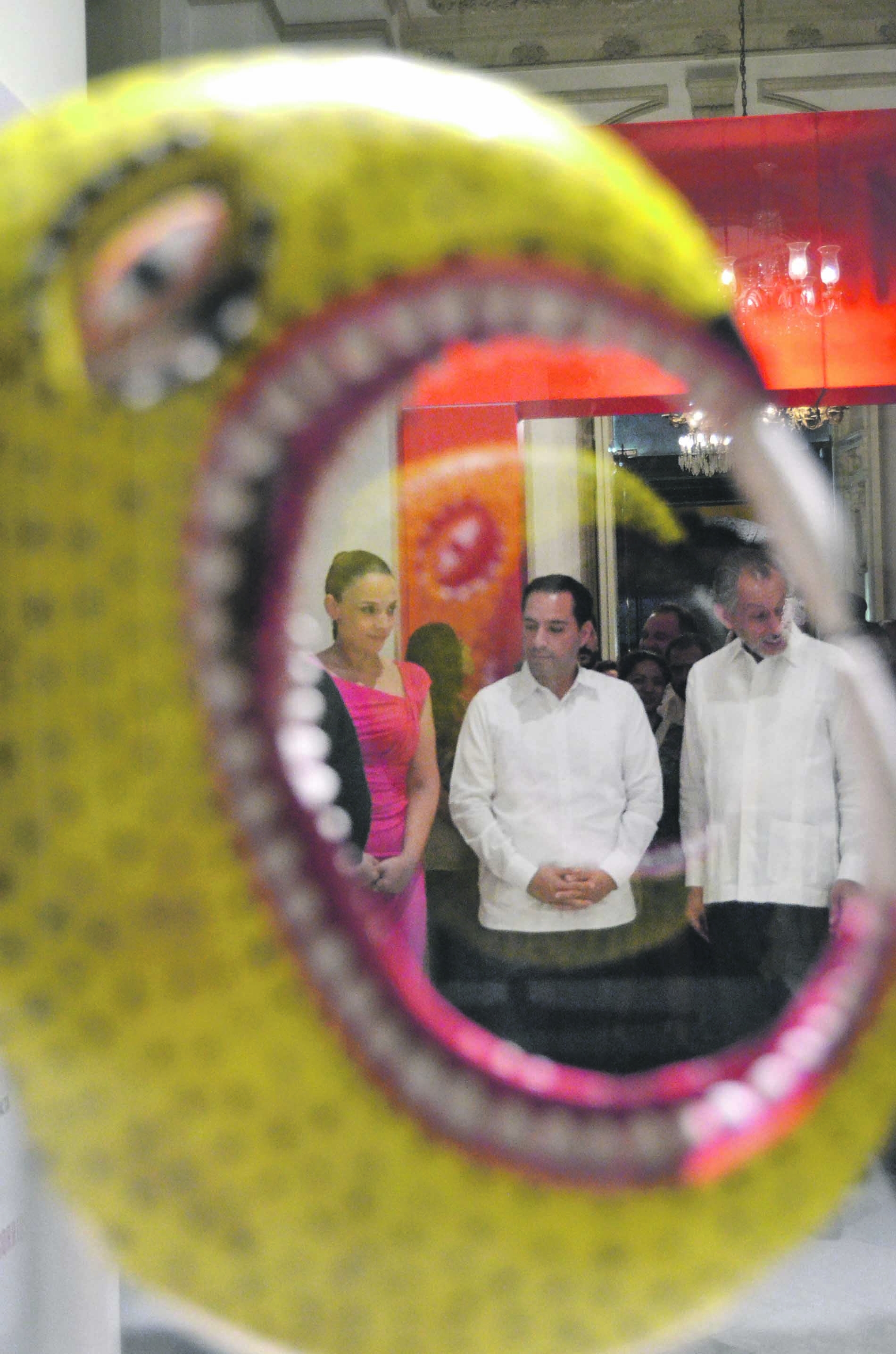 Máscaras en Palacio Cantón