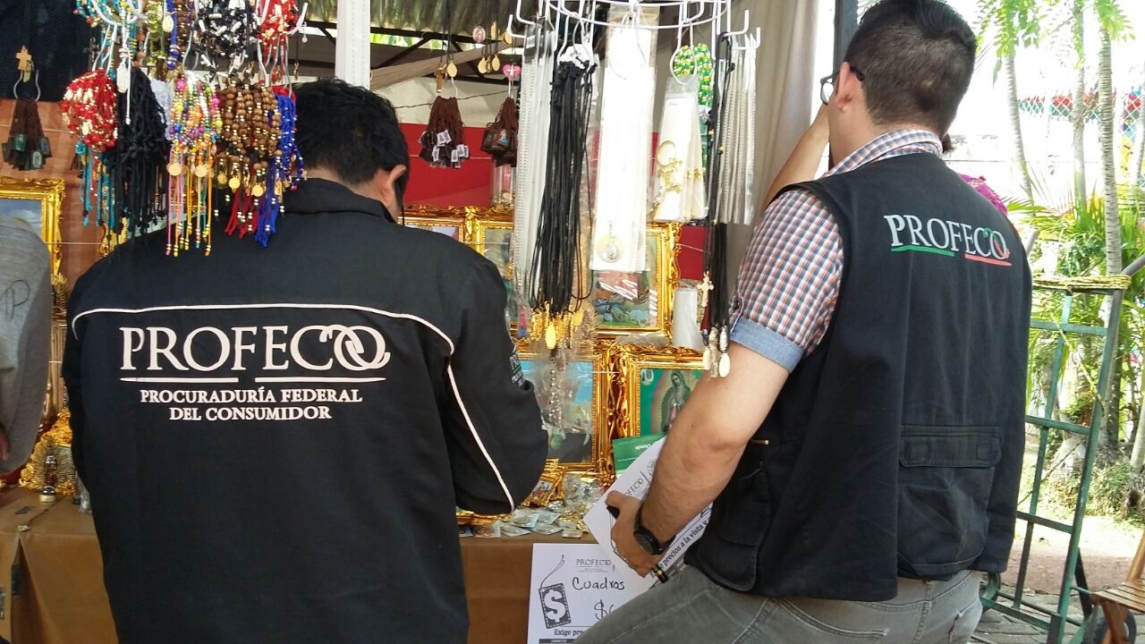 Operativo guadalupano por parte de PROFECO