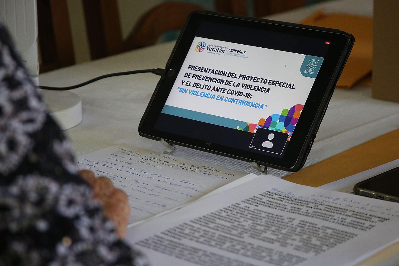 Listo en Yucatán el programa 'Sin violencia en contingencia'