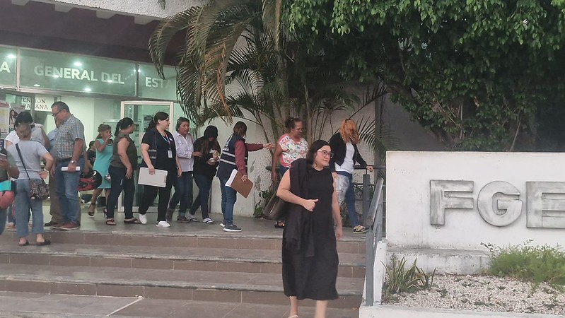 Oposición a Gobierno de estatal de Campeche señala mal actuar contra manifestantes del 8M