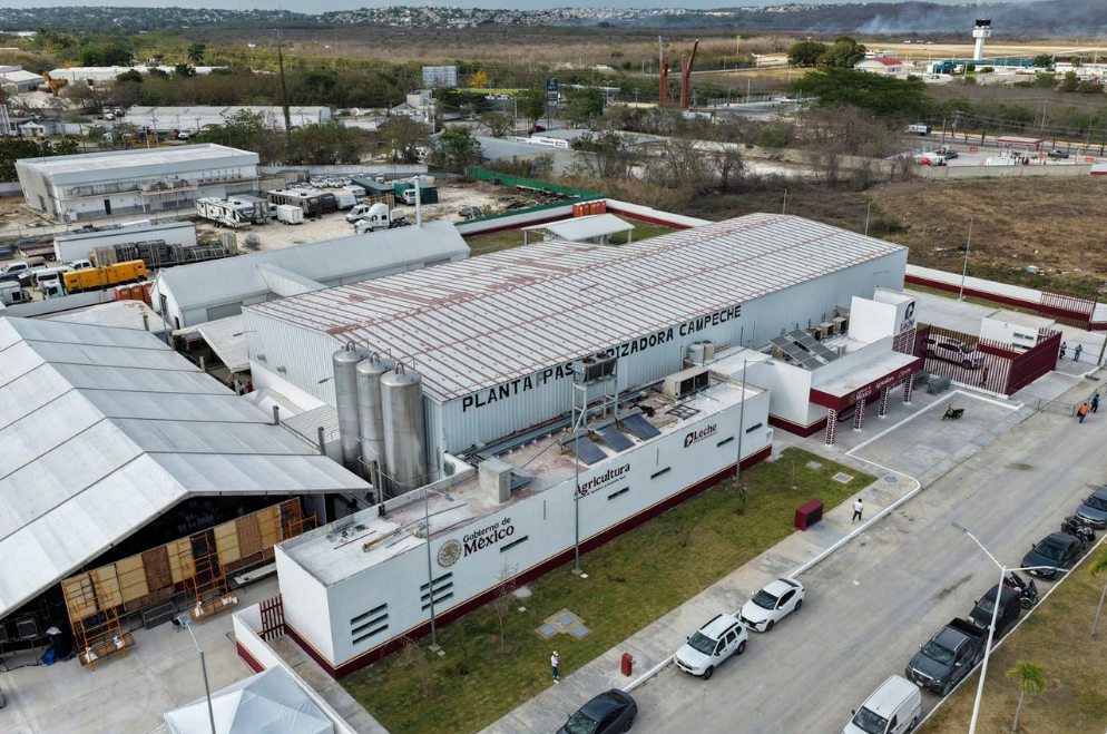 La Pasteurizadora de Campeche está en un lugar estratégico por logística de acopio y distribución: Abid Moo Cruz