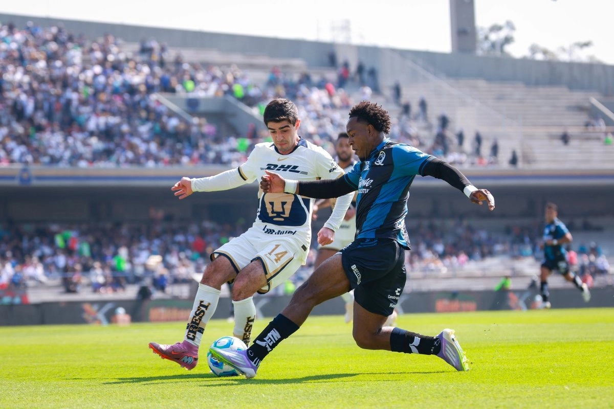 Pumas tiene debut agridulce en el Clausura 2026; empata 1-1 con Querétaro