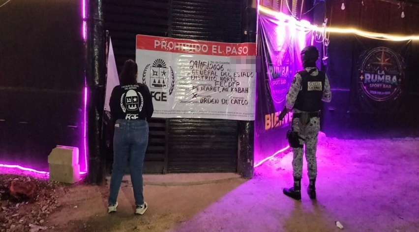 Fiscalía y Guardia Nacional ubican a 18 mujeres víctimas de trata y prostitución en Quintana Roo