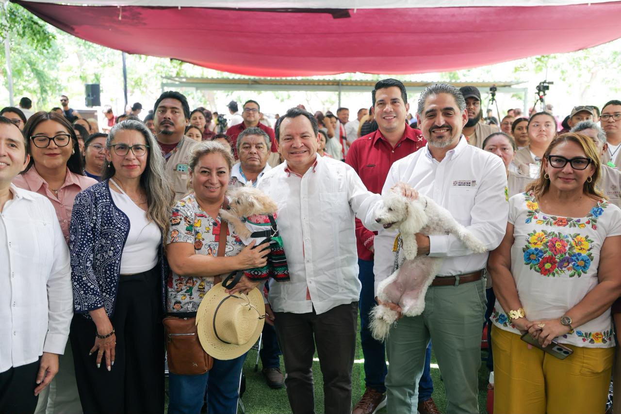 Refuerzan vacunación antirrábica en los 106 municipios de Yucatán 