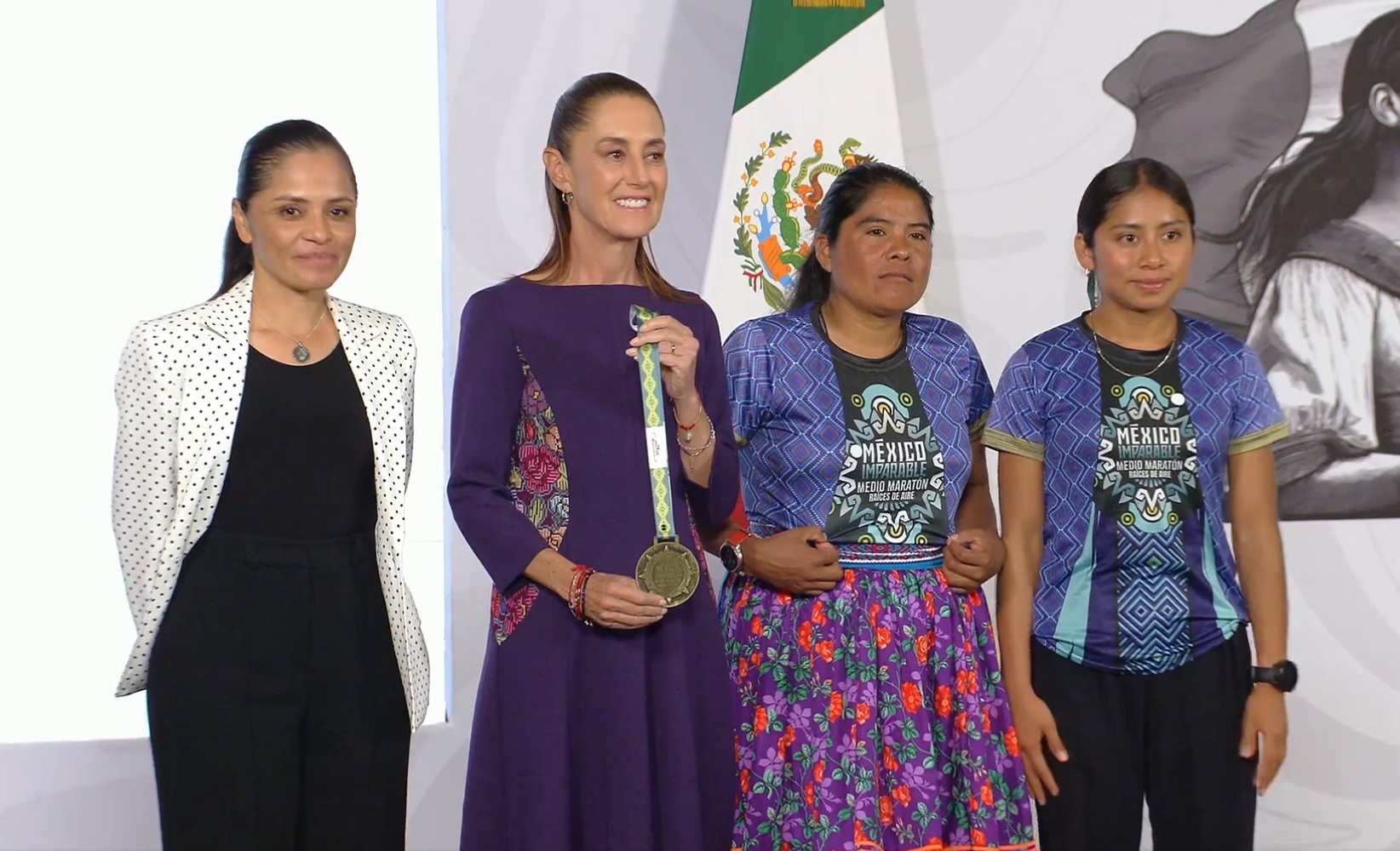 ''Somos mujeres imparables'': Miriam Morales, ganadora del Maratón de la Gran Muralla China