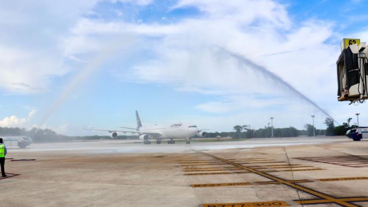 Recobra el Caribe conexión con Europa, tras llegada del vuelo Frankfurt-Cancún