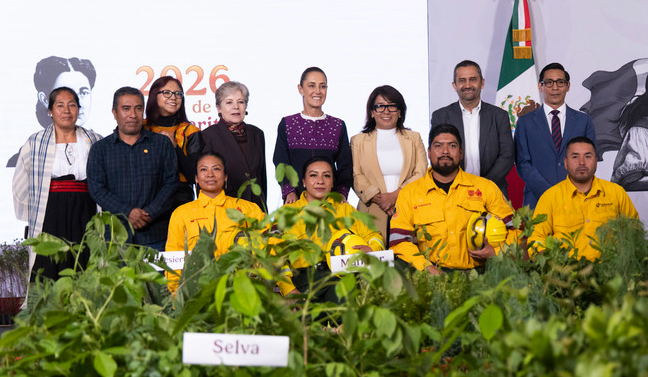 Sheibnaum presenta la Jornada Nacional de Reforestación 2026; se realizará el 9 de agosto