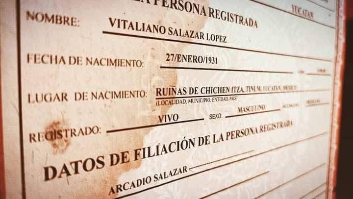 ¿Sabías que hay yucatecos que fueron registrados como nacidos en las Ruinas de Chichén Itzá?