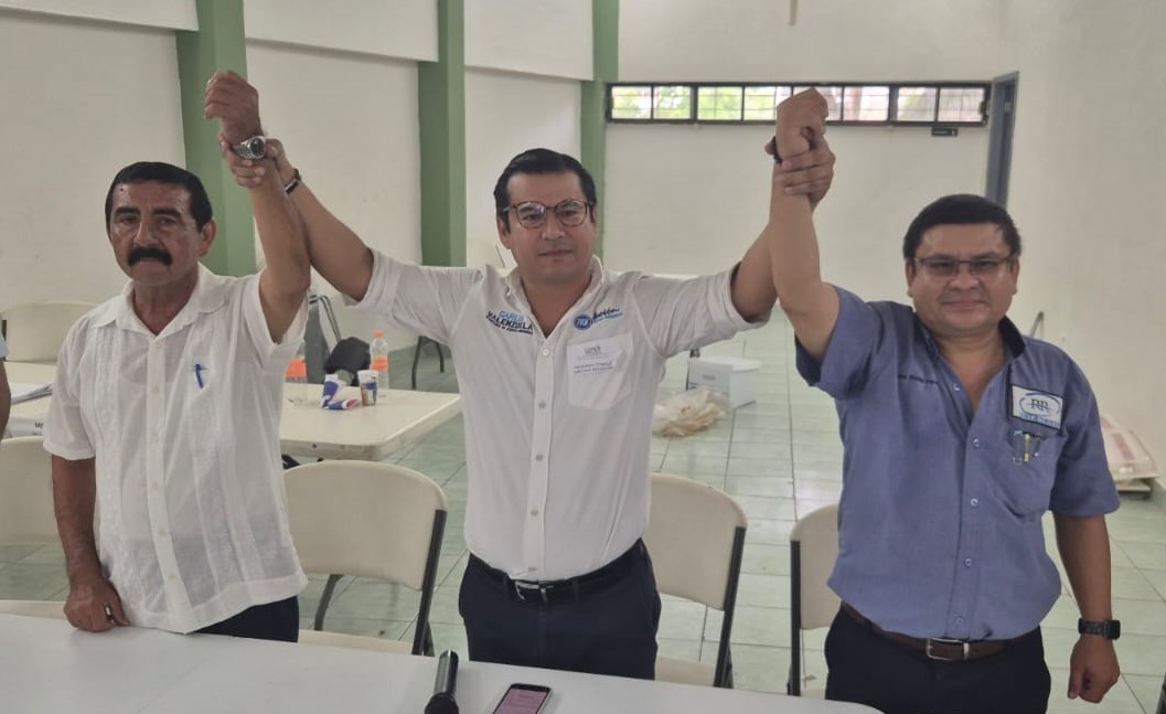 Nueva dirigencia del PAN en Carmen: fórmula integrada por René Roldan y Rocío Matasanz resultó ganadora