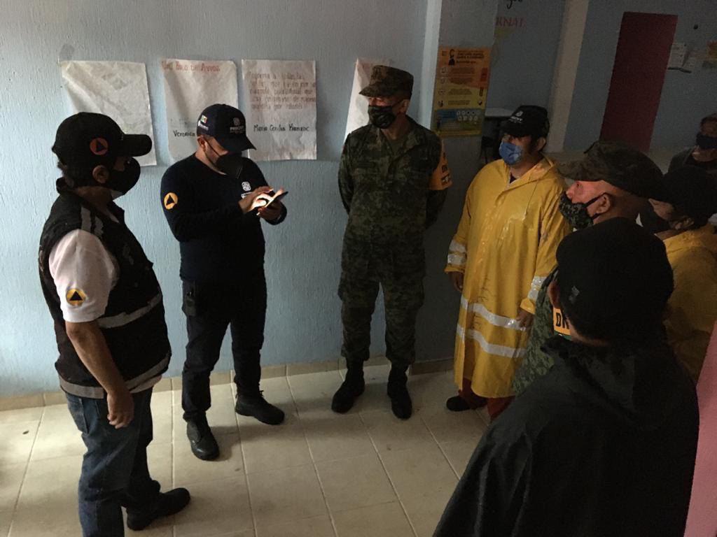 Por ahora, 'Gamma' ha dejado encharcamientos y árboles caídos en Yucatán 