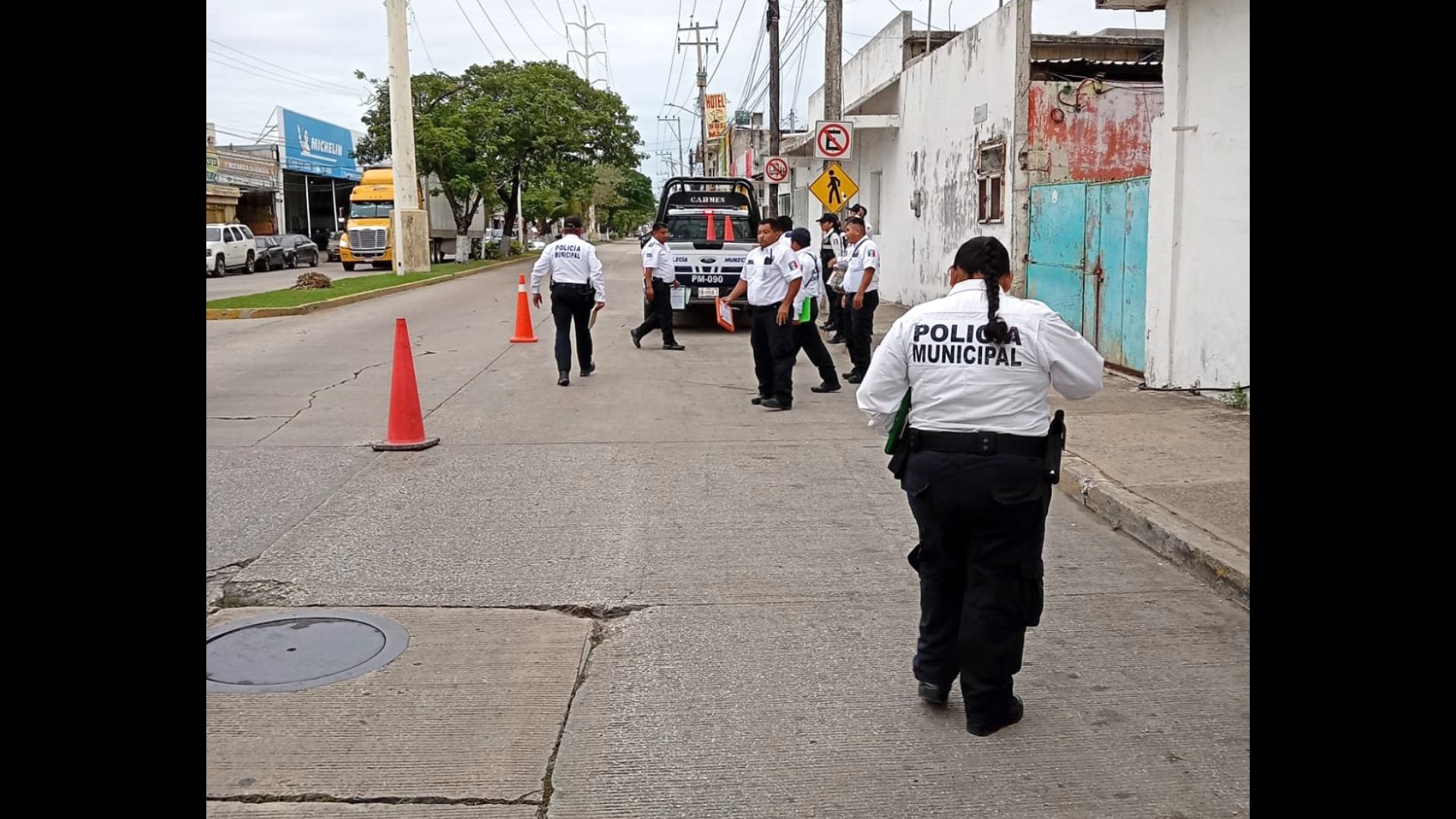 Implementan filtros de seguridad en Carmen tras operativo que resultó en la muerte de 'El Mencho'