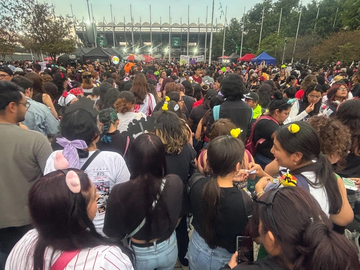 Detuvieron a 9 revendendores durante el primer concierto de BTS en CDMX