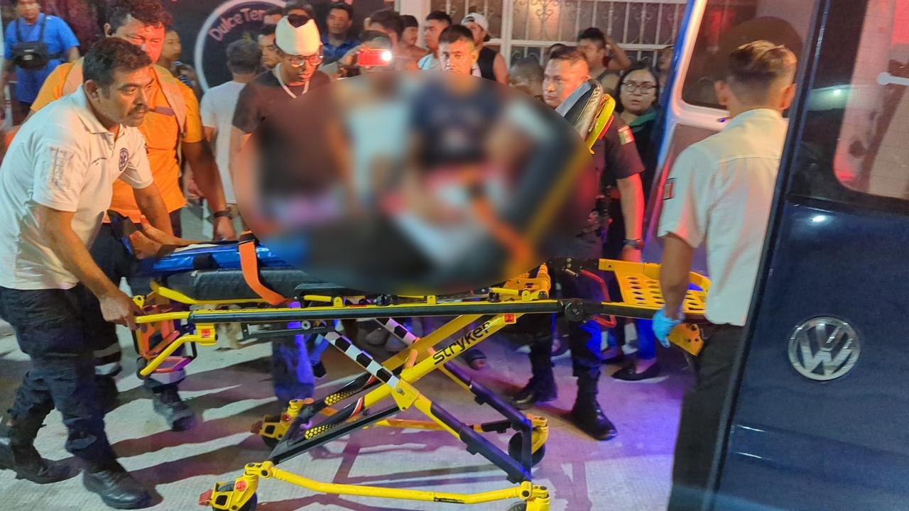 Gas lacrimógeno y tensión vecinal tras riña que escaló en la colonia 23 de Julio de Ciudad del Carmen